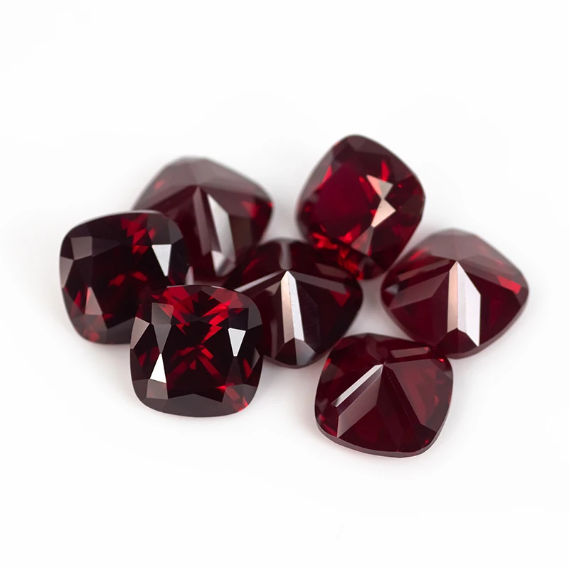 8 Cushion Cut Ruby Corundum